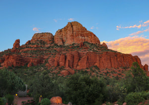 Вид из отеля Desert Quail Inn.